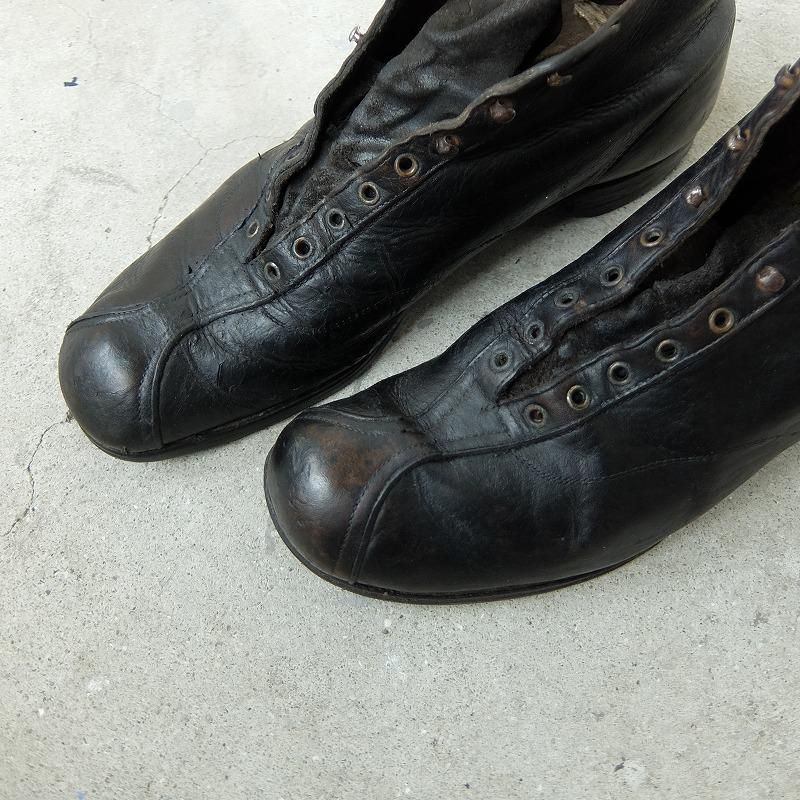 1910's Horsehide Monkey Boots