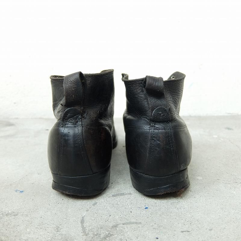 1910's Horsehide Monkey Boots