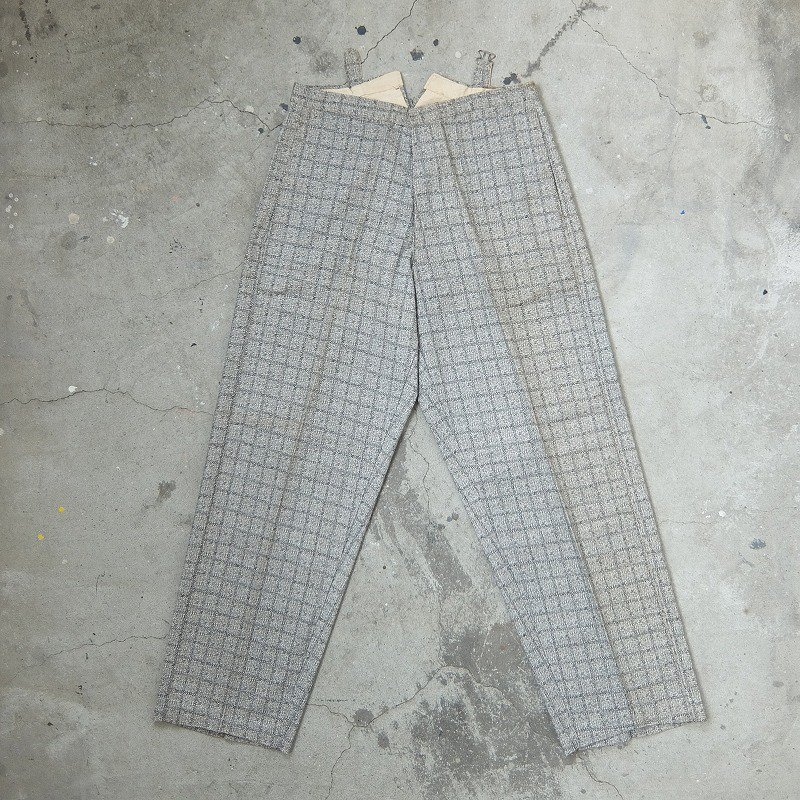 1870's1880's One Pocket Cotton Trousers