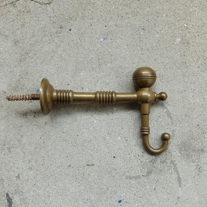 Antique Art Déco Copper Hook