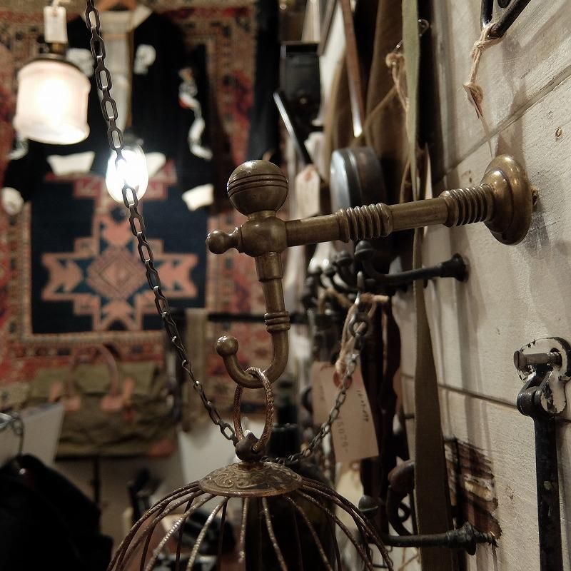 Antique Art Déco Copper Hook