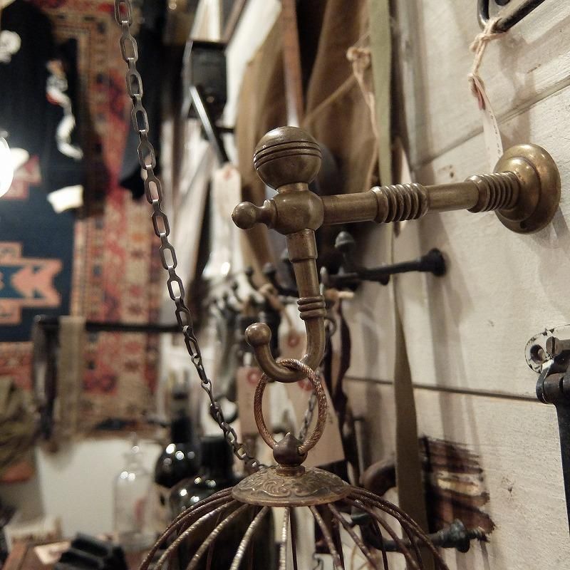 Antique Art Déco Copper Hook
