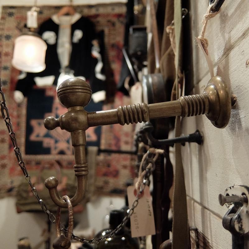 Antique Art Déco Copper Hook