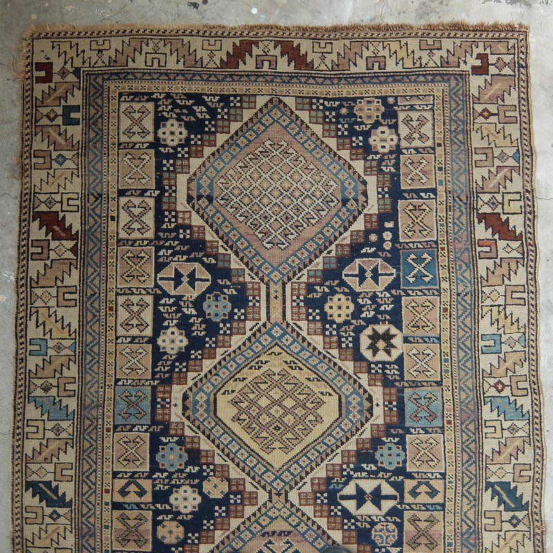 1880's〜1890's Antique Caucasian Tribal Rug