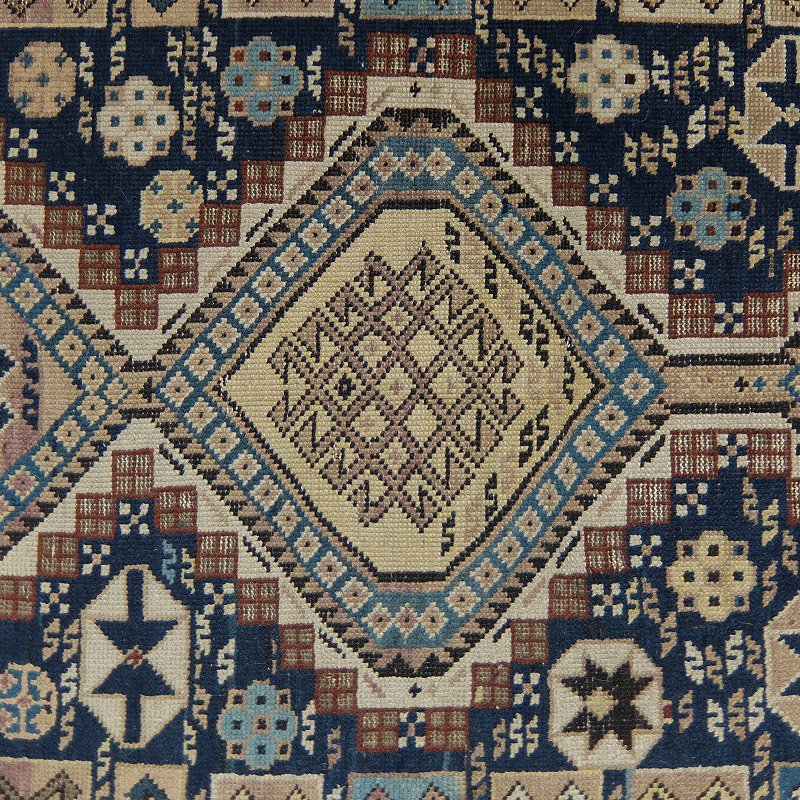 1880's1890's Antique Caucasian Tribal Rug