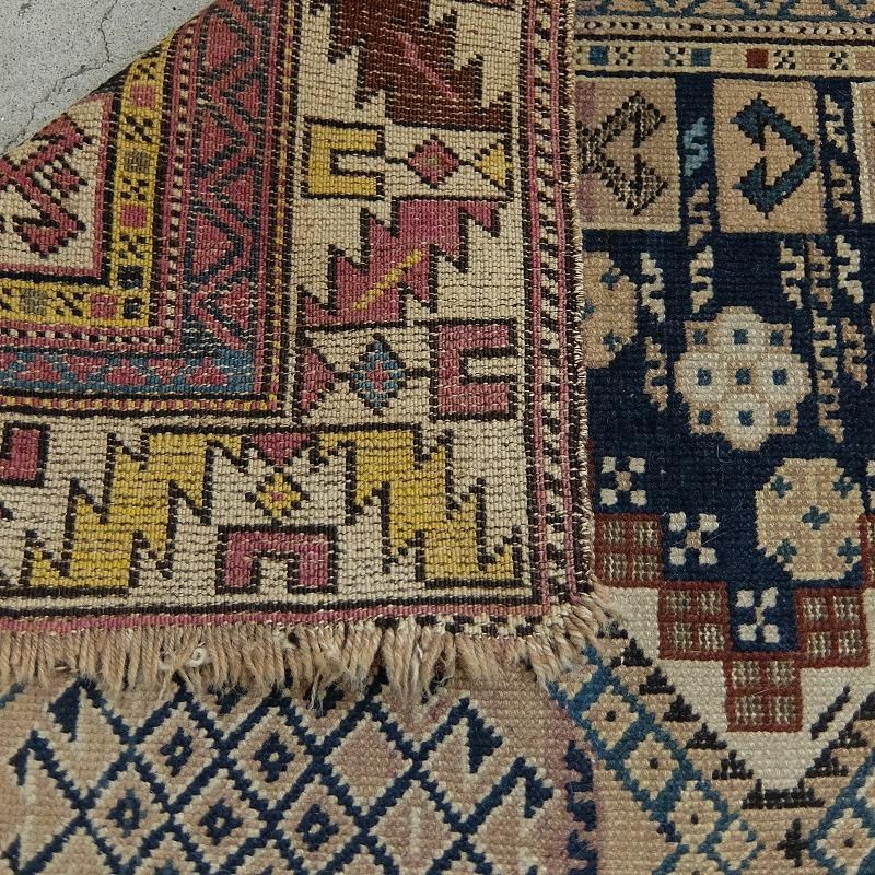 1880's1890's Antique Caucasian Tribal Rug