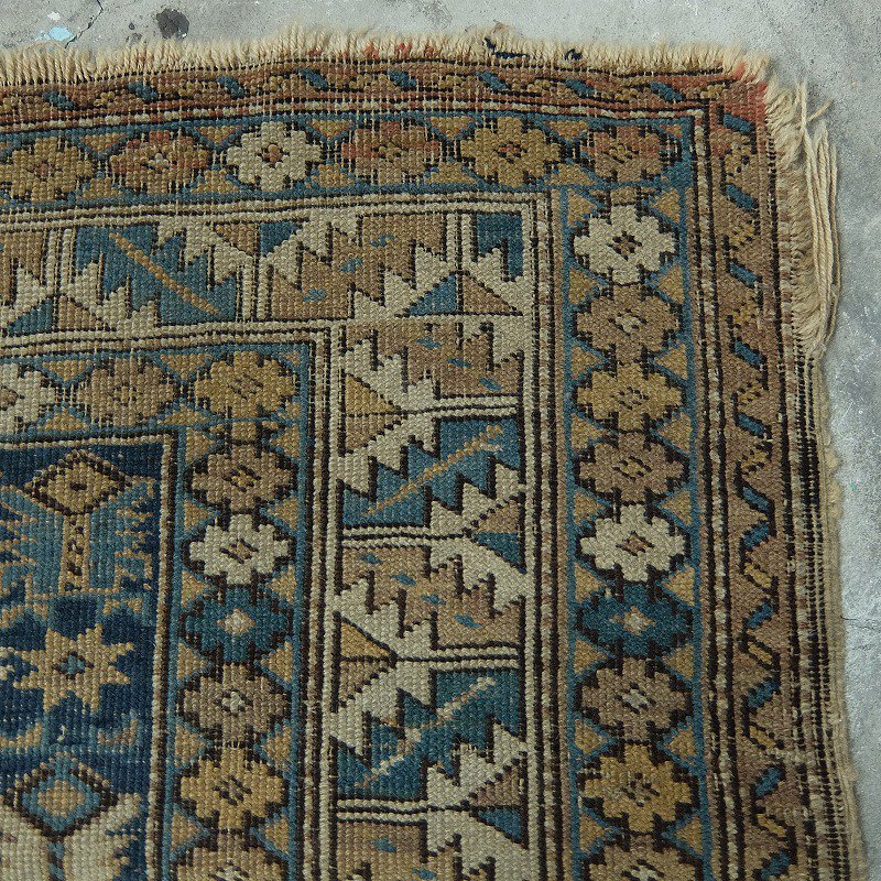 〜1900's Antique Caucasian Tribal Rug