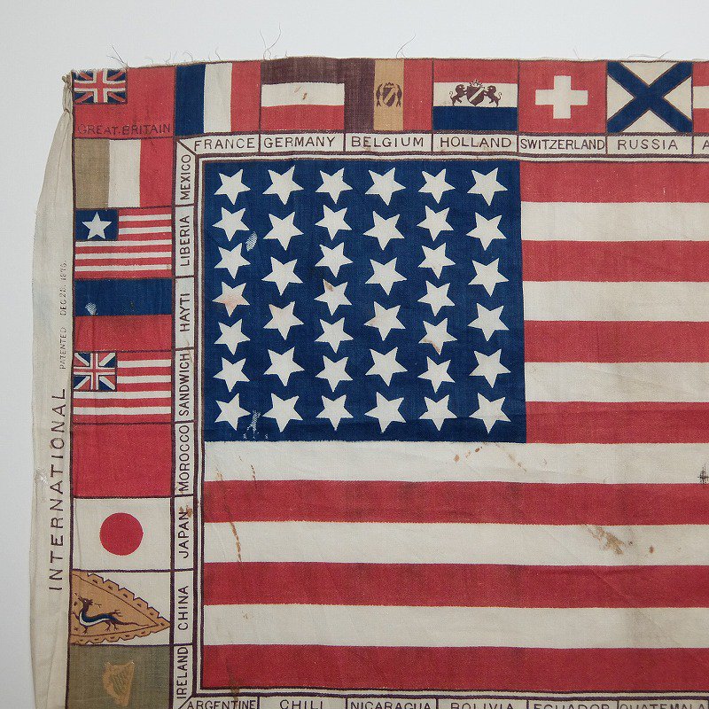 1890's UNITED STATES 39STARS FLAG