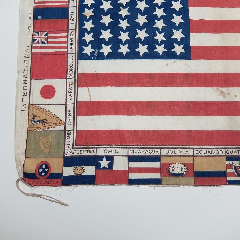 1890's UNITED STATES 39STARS FLAG