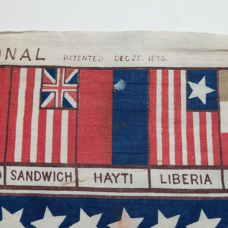 1890's UNITED STATES 39STARS FLAG