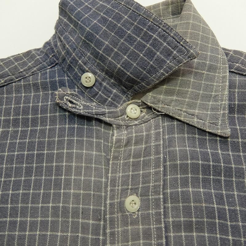 1890's PULLOVER COTTON WORK SHIRT