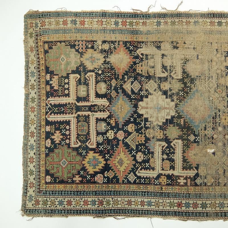 1900's1910's Antique Caucasian Tribal Rug