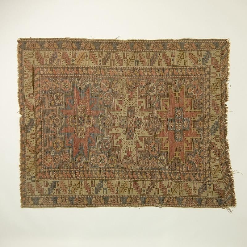 1890's Antique Caucasian Tribal Rug