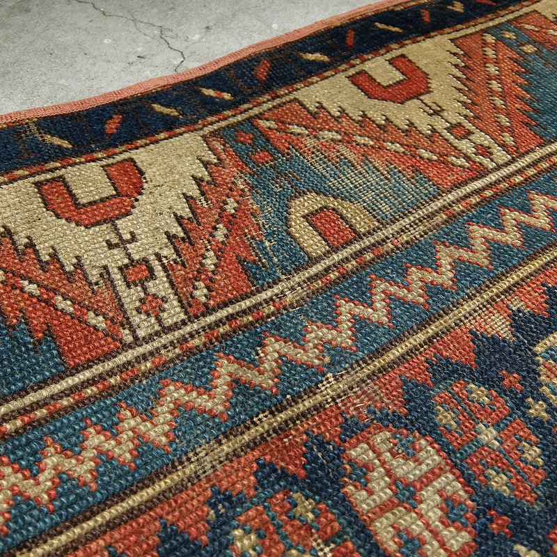 1890's〜1900's Antique Caucasian Tribal Rug
