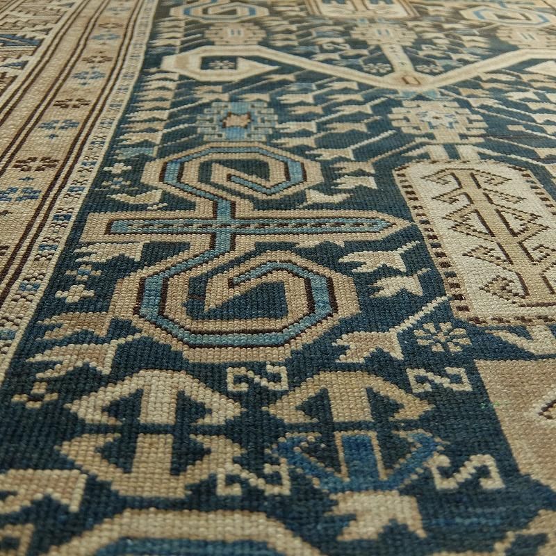 1890's Antique Caucasian Tribal Rug