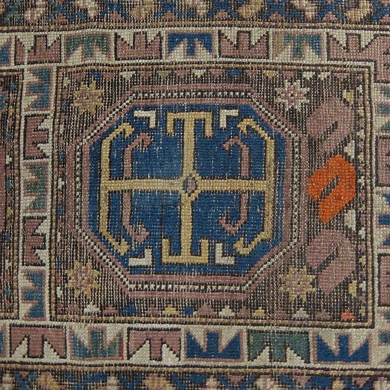 1910's Antique Caucasian Tribal Rug