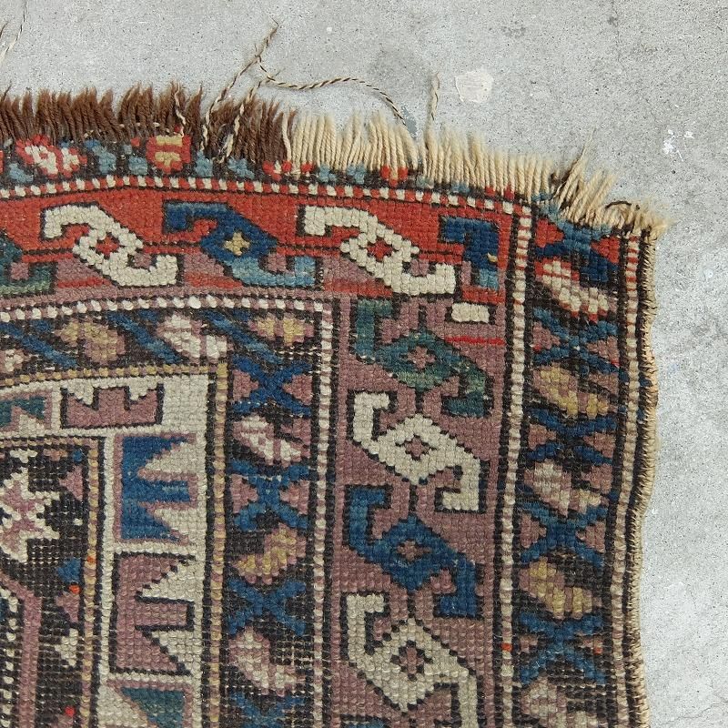 1910's Antique Caucasian Tribal Rug