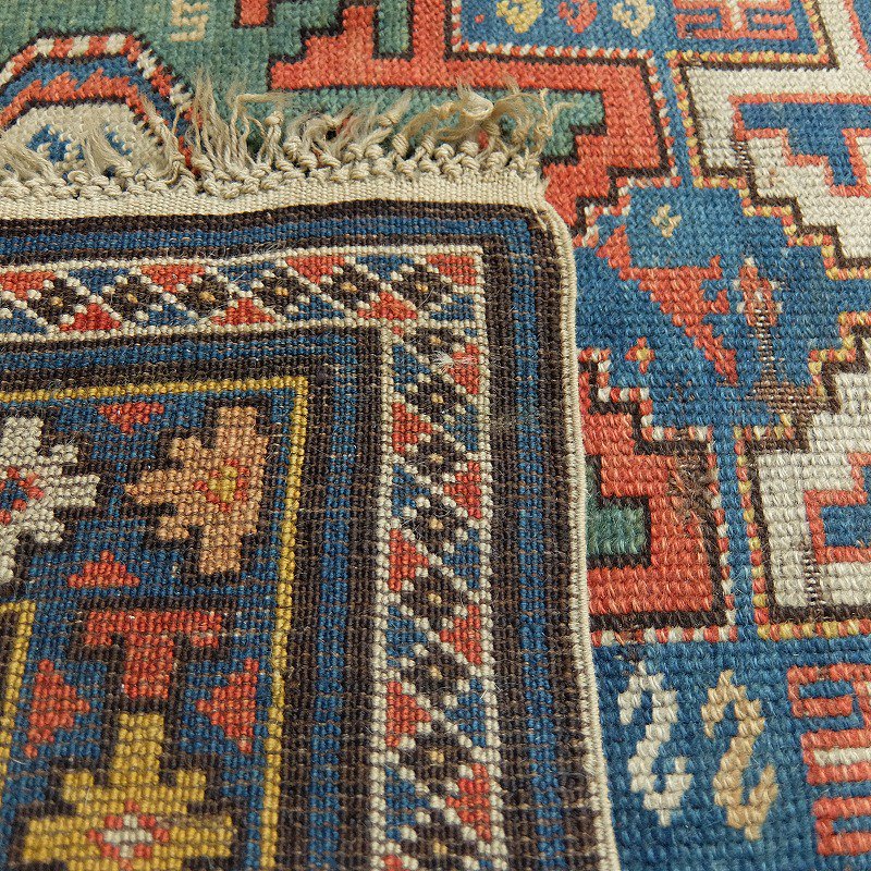 1900's Antique Caucasian Tribal Rug