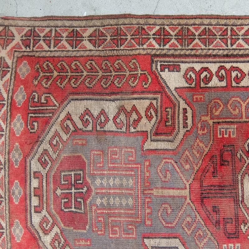 1910's Antique Caucasian Tribal Rug