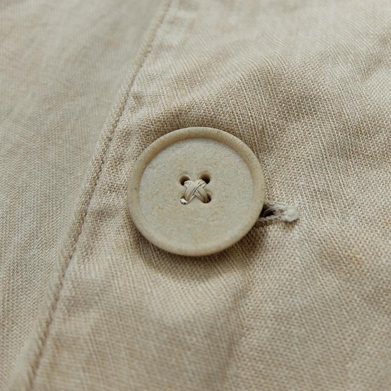 Double Breasted Linen Duster Coat