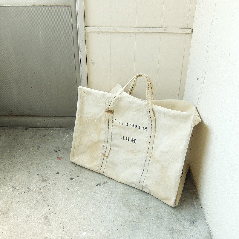 Canvas Bag with Stencil