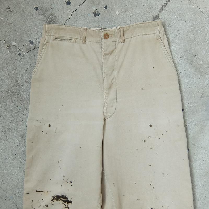 WW2 U.S.ARMY Cotton Khaki Trousers