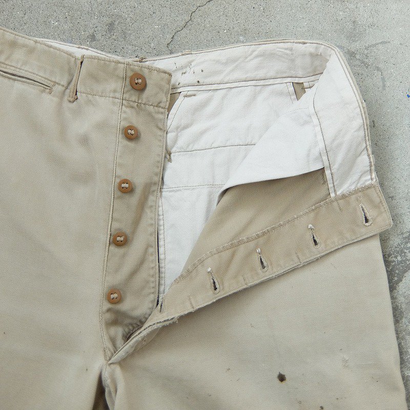 WW2 U.S.ARMY Cotton Khaki Trousers