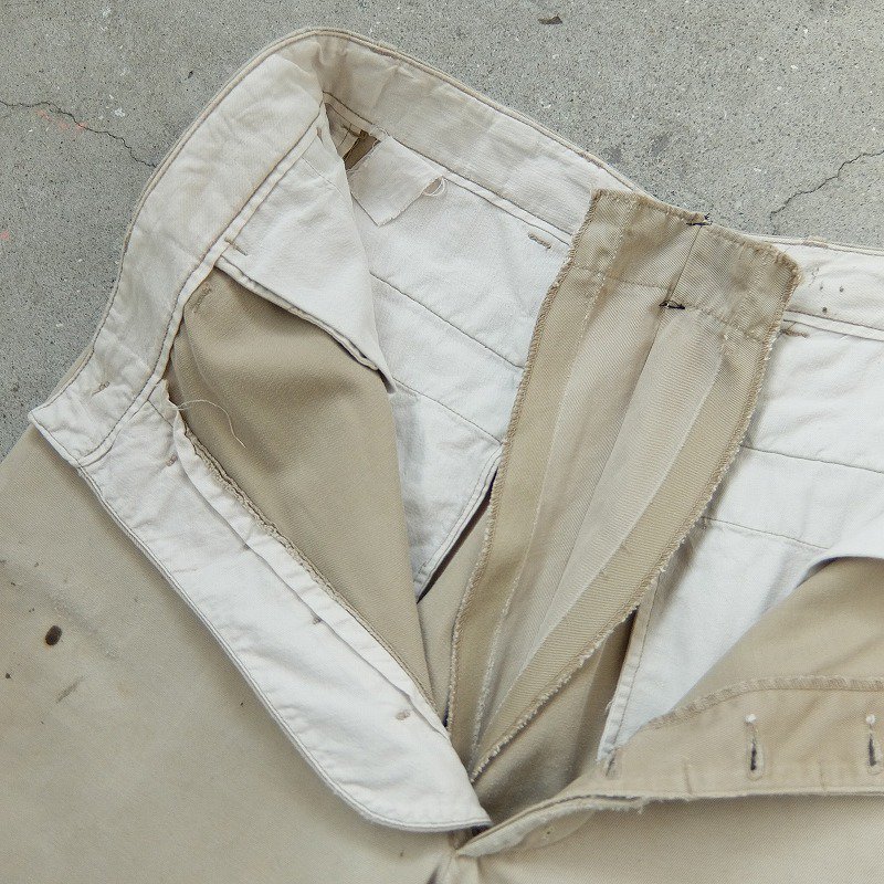 WW2 U.S.ARMY Cotton Khaki Trousers