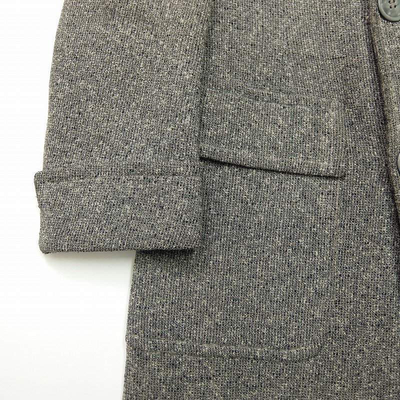 Double Breasted Tweed Over Coat