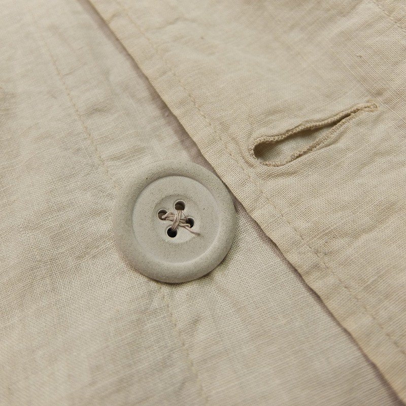 Antique Linen Duster Coat