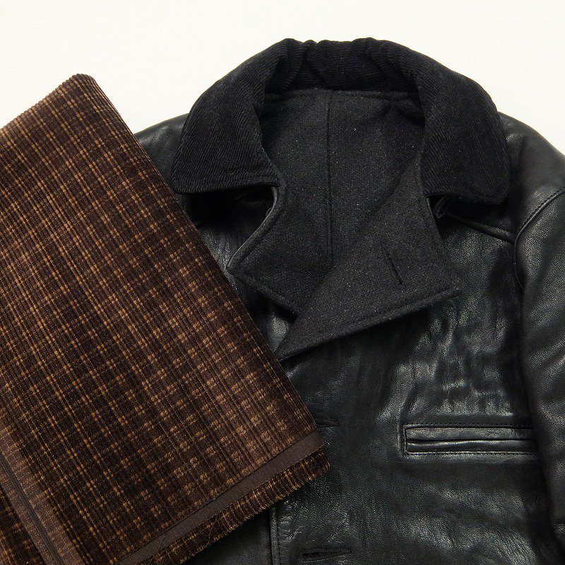 Leather Half Coat 