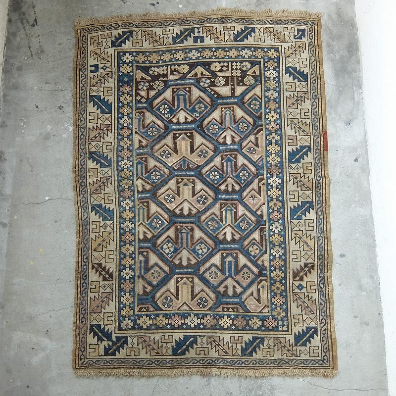 1900's Antique Caucasian Tribal Rug