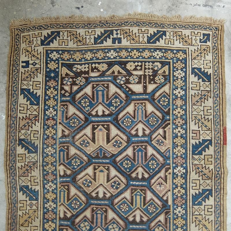 1900's Antique Caucasian Tribal Rug