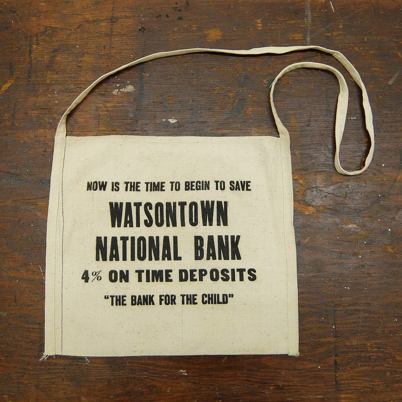 WATSONTOWN NATIONAL BANK BAG