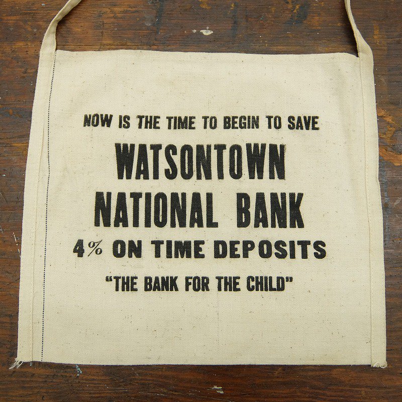 WATSONTOWN NATIONAL BANK BAG
