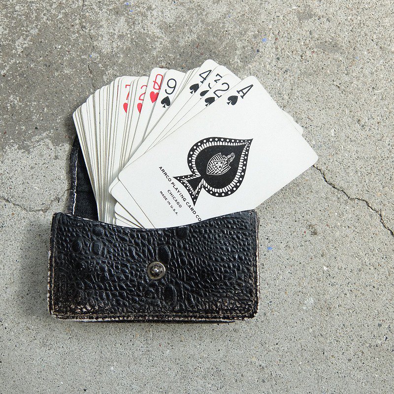 Leather Playing Card Case
