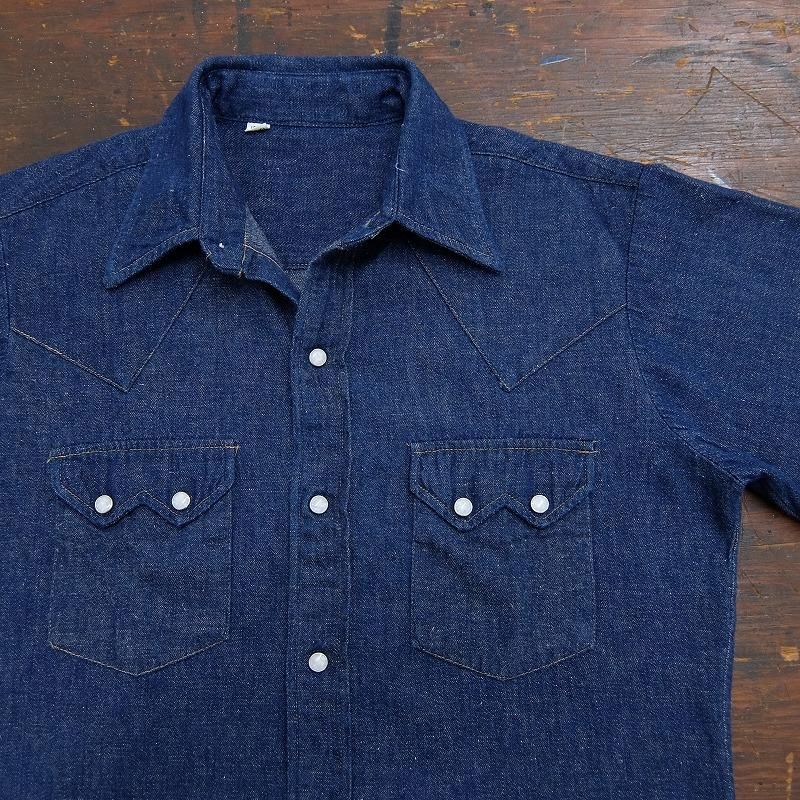 Vintage Denim Western Shirt
