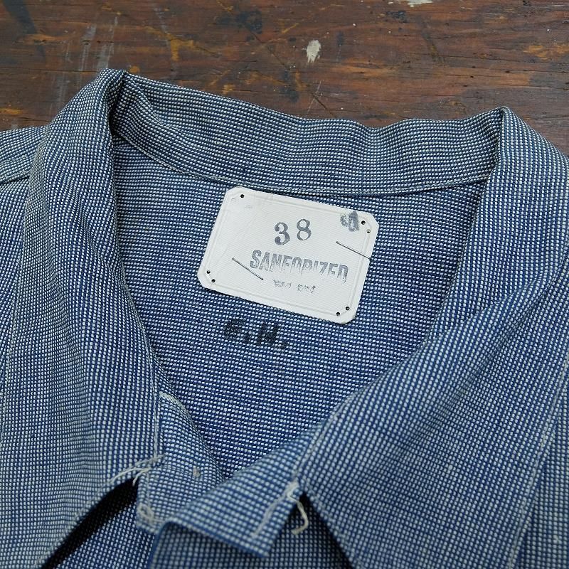 Pin Check Work Jacket