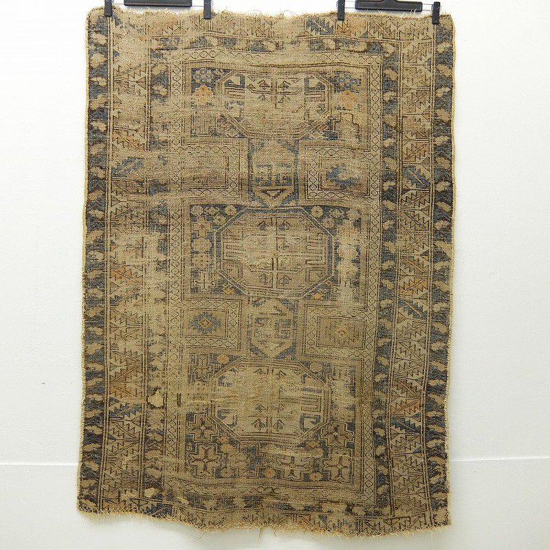 1890's Antique Caucasian Tribal Rug