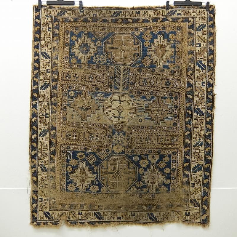 1890's Antique Caucasian Tribal Rug