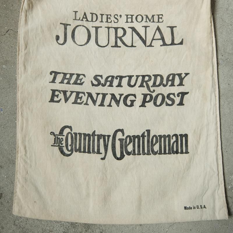 THE SATURDAY EVENING POST Newspaper Bag - Cocky Crew Store THE SATURDAY EVENING POST Newspaper Bag - Cocky Crew Store