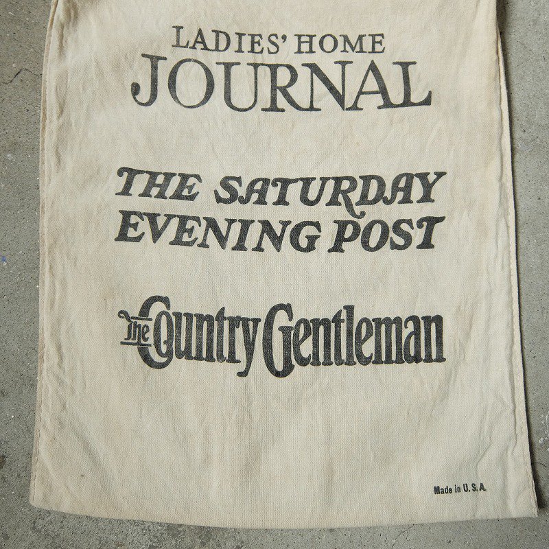 THE SATURDAY EVENING POST Newspaper Bag