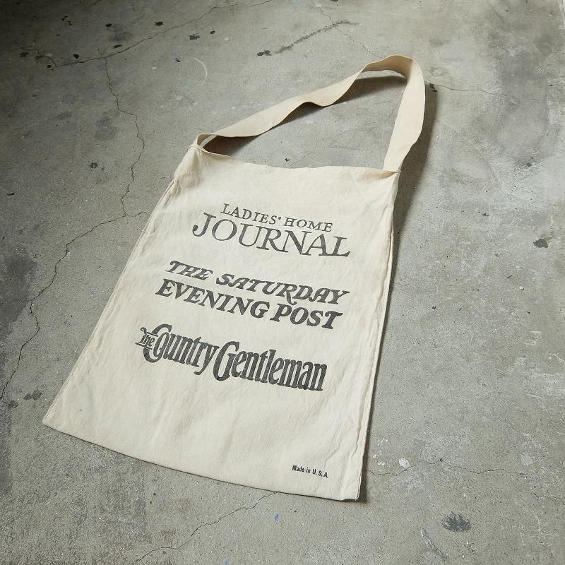 THE SATURDAY EVENING POST Newspaper Bag - Cocky Crew Store THE SATURDAY EVENING POST Newspaper Bag - Cocky Crew Store