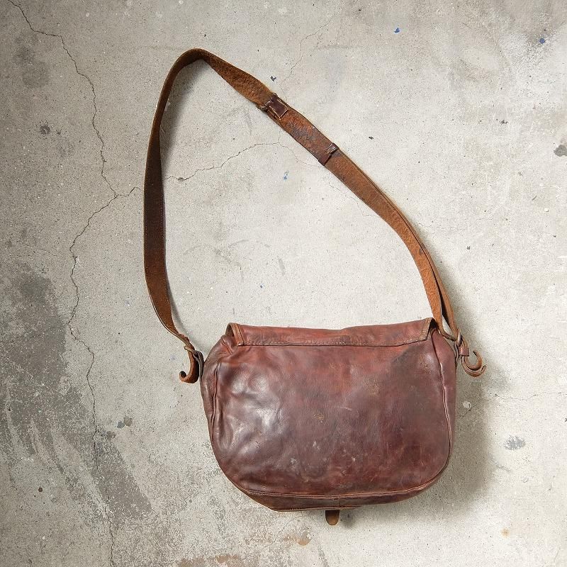 Vintage Leather Shoulder Bag - Cocky Crew Store -Antiques