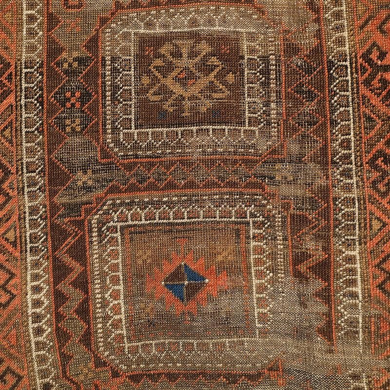 Vintage Baluch Tribal Rug