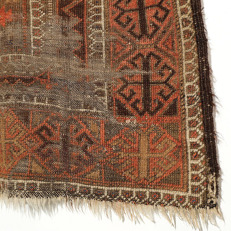 Vintage Baluch Tribal Rug