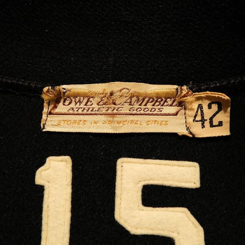 LOWE & CAMPBELL LETTERED WOOL JACKET