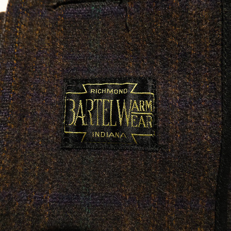 BARTEL WARM WEAR Mackinaw Coat