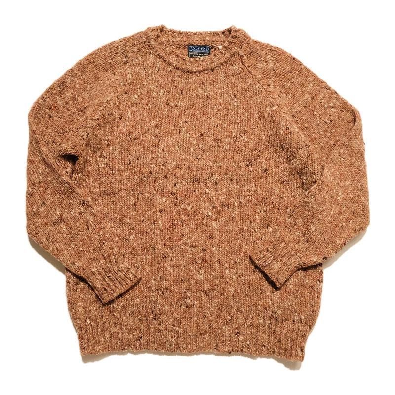 LANDS' END MIX KNIT SWEATER
