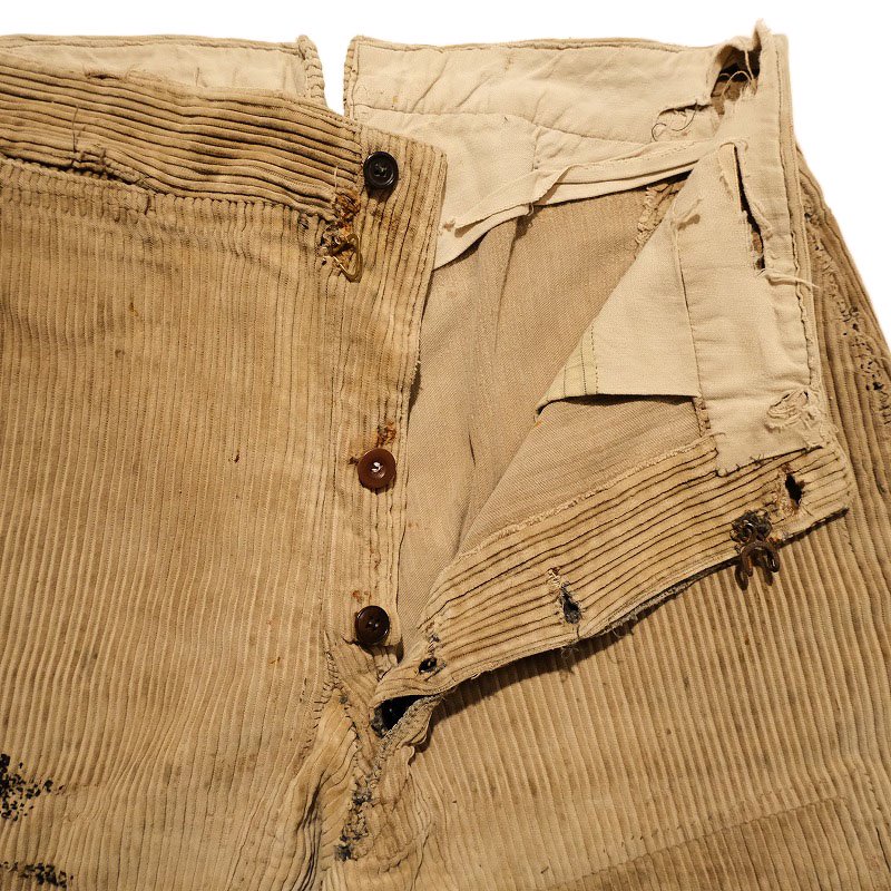 French Corduroy Work Trousers